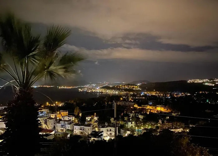 With Panoramic Sea View In Bitez Villa Bodrum