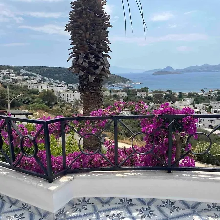 With Panoramic Sea View In Bitez Vila