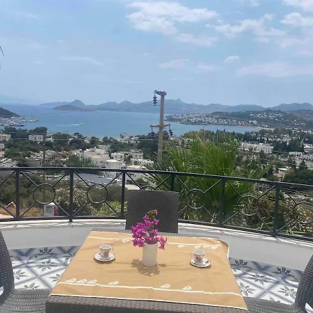 Vila With Panoramic Sea View In Bitez *