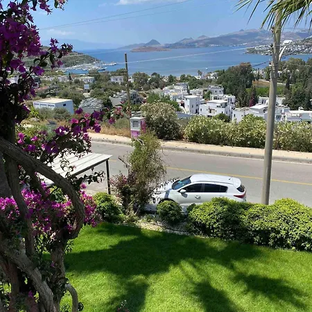With Panoramic Sea View In Bitez Villa Bodrum
