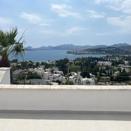 With Panoramic Sea View In Bitez *