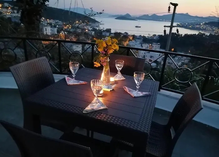 With Panoramic Sea View In Bitez Villa Bodrum